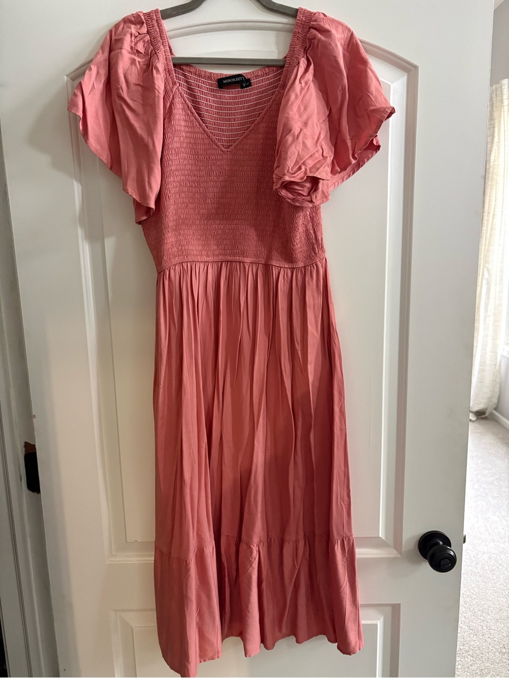 Mossimo Supply Co. Smocked Midi Dress